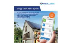 Aspechome - Model HOME1 - Energy Smart Home System - Brochure