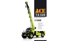 ACE - Model TX 130 - Mobile Cranes - Brochure