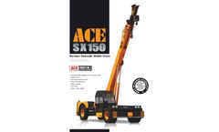 ACE - Model SX 150 - Mobile Cranes - Brochure
