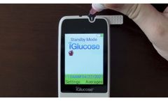 Blood Glucose Device Tutorial iGlucose - Video