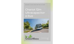 Chariot Motors - 12 m ultracapacitor e-Bus Datasheet