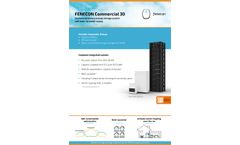 FENECON - Model Commercial 30 - Back-Up Power Capable Commercial Storage System Datasheet