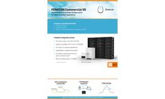 FENECON - Model Commercial 50 - Commercial Battery Energy Storage System for Indoor & Outdoor Applications Datasheet