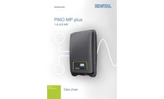 KOSTAL - Model PIKO MP plus - Hybrid Inverter - Brochure