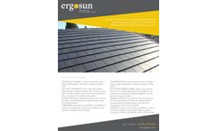 Solar Roof Tile - Data Sheet