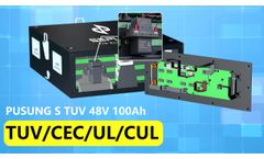 TUV CEC UL CUL Certificated PUSUNG-S 48V 100Ah 5.12KWh Storage Batteries - Does it worth the money? - Video