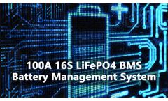 100A 16s 48V lifepo4 BMS | Battery Management System | Compatible with Growatt, Victron, SMA, DEYE - Video