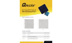 Qn-Solar - Model CC-ZC-PS-01 - PV Cell - Brochure