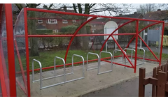 Bike Dock - 16 Space Cycle Shelter & Bike Stands
