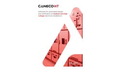 ALPI - Version Caneco HT - Software for Automated Design and Verification of Medium and High Voltage Electrical Installations Datasheet