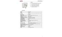  	ATO - Model T-ASG - Auto Transformers - Brochure