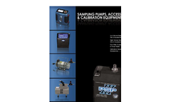 ems 2007 2008 Product Guide  Lead & Asbesto Sampling Pumps, Accessories & Calibration Equipment