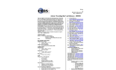 ems Asbestos Everything Sheet and References