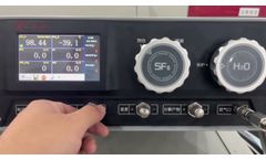 RA912f - Portable SF6 Gas quality Comprehensive Analyzer Video