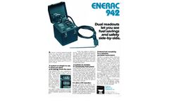 Enerac - Model 942 - Combustion Efficiency Computer - Brochure