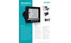 Accuenergy - Model Acuvim L Series - Multifunction Power and Energy Meter Datasheet