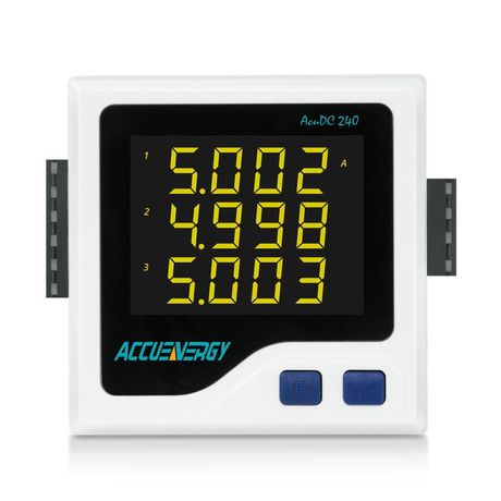 Accuenergy - Model AcuDC 240 Series - DC Power & Energy Meter