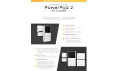 Electriq Power - Model PowerPod 2 AC-Coupled - Brochure