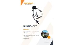 SUNGO - Model OPT - 600W MLPE Solar Power Optimizer - Brochure