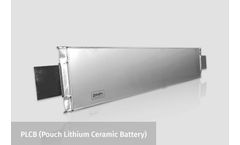 ProLogium - Model PLCB - Pouch Lithium Ceramic Battery