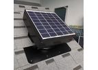 Model SFM F70 - 70W Solar Attic Vent Fan for Factory/Public Place/Storeroom