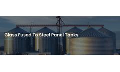 Glass Fused To Steel Panel Tanks