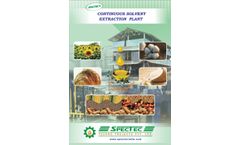 Spectec - Solvent Extraction Plant - Brochure