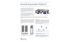 NovaTech - Model OrionSX - Orion Substation Automation Platform Datasheet