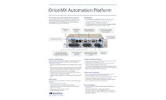 NovaTech - Model OrionMX - Orion Substation Automation Platform Datasheet