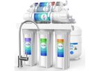 SimPure - Model T1 - 6-Stage Reverse Osmosis Alkaline Water Filtration System with Remineralization