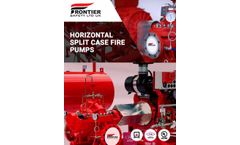 Frontier - Model UL - Horizontal Split Case Fire Pump - Brochure