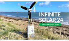Texenergy Portable Solar Panel Infinite Solar 24 - Video