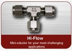Jacobs - Model ASP 520R Series - Hi-Flow Mini-Eductor