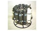 General Oceanics - Model M1018 - Mini Rosette Water Sampling System, 12 Pos 1.2L (Bottles Included)