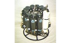 General Oceanics - Model M1018 - Mini Rosette Water Sampling System, 12 Pos 1.2L (Bottles Included)