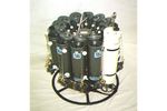 General Oceanics - Model M1018 - Mini Rosette Water Sampling System, 12 Pos 1.7L (Bottles Included)