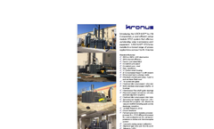 KRONUS Regenerative Thermal Oxidizers VOC Abatement System - Specification Sheet