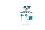 Arjay - Model 2852T-ILA - Interstital Tank Leak Alarm - User Manual
