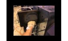 Plastic film waste recycling machine - CR-150 (UAE 0734) - Video