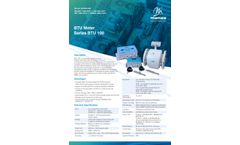 Manas - Model HET-100L - BTU Meter for Heat Transfer Application - Brochure