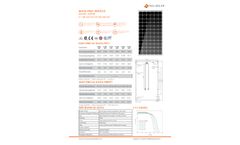 Aoli Solar - Model AI-72M Series - 72 Cells Mono Solar Panel 400W Datasheet