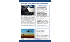 OSi - Model LOA-005 - Long-Baseline Optical Anemometer/Turbulence Sensors - Brochure