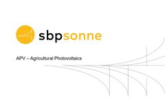 sbp sonne - Agricultural PV System Brochure