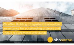 sbp sonne - Building Integrated PV System Brochure