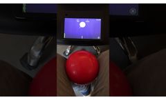 Thighs movement and strength using PlayBall smart exercise ball - Video