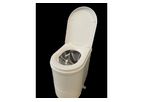 ECOJOHN - Model TinyJohn - Gas - Waterless Incinerator Toilet