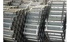 Huaway - Galvanized Steel Column Round Pipe