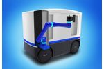 Model H2BOT - Mobile Hydrogen Semi-Autonomous Electric Car Charger