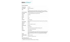 Alpha Lifetech - Model KAT9 / Elp3 mAb- APAT1002 - Rabbit Monoclonal Antibodie - Brochure