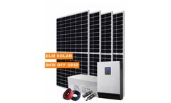 ELM - Model 8KW - Off Grid Solar Power System for Homes